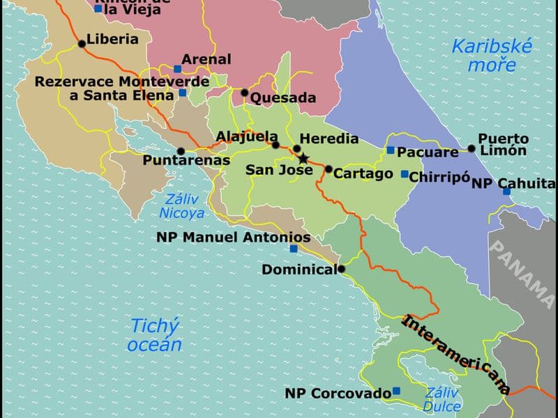 costa rica geography - Climate Zones and Ecosystems